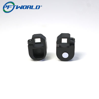 プラスチック部品、製粉の医学のカメラの付属品を機械で造る白いシルクスクリーンCNC