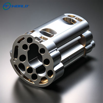 精密CNCアルミニウム加工部品 低柔軟性アプリケーションのための表面加工