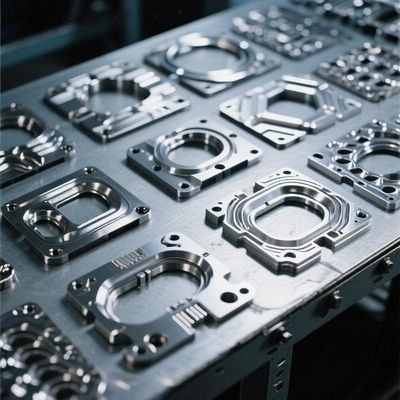 CNC加工技術と塗装表面で専門的に製造されたスタンプ部品
